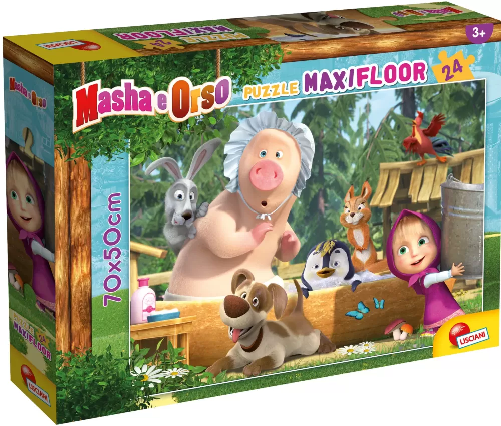 Fashion Masha Puzzle Maxifloor 24 Una Buona Giornata! . Puzzle Per Bambini