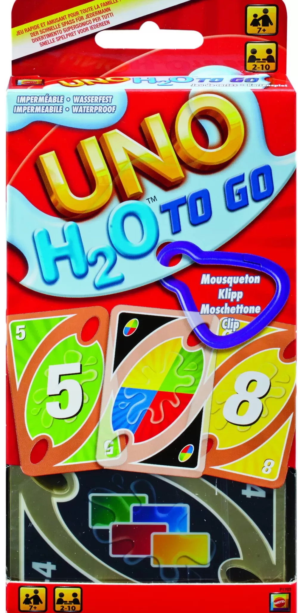 Shop - Uno H20, Gioco Di Carte Per Tutta La Famiglia Giochi Di Carte