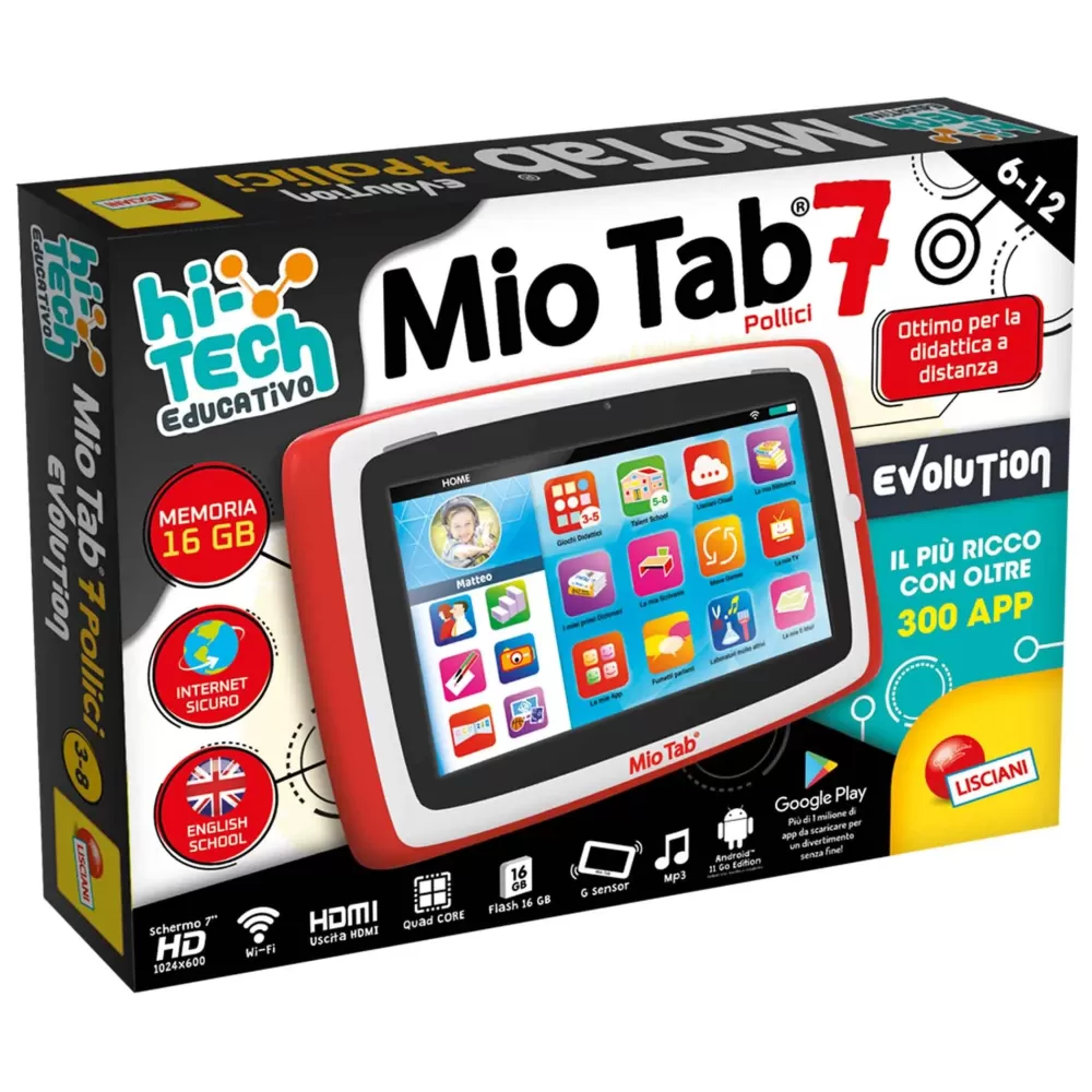 Online Mio Tab 7" Evolution 2022 Tablet E Giochi Interattivi