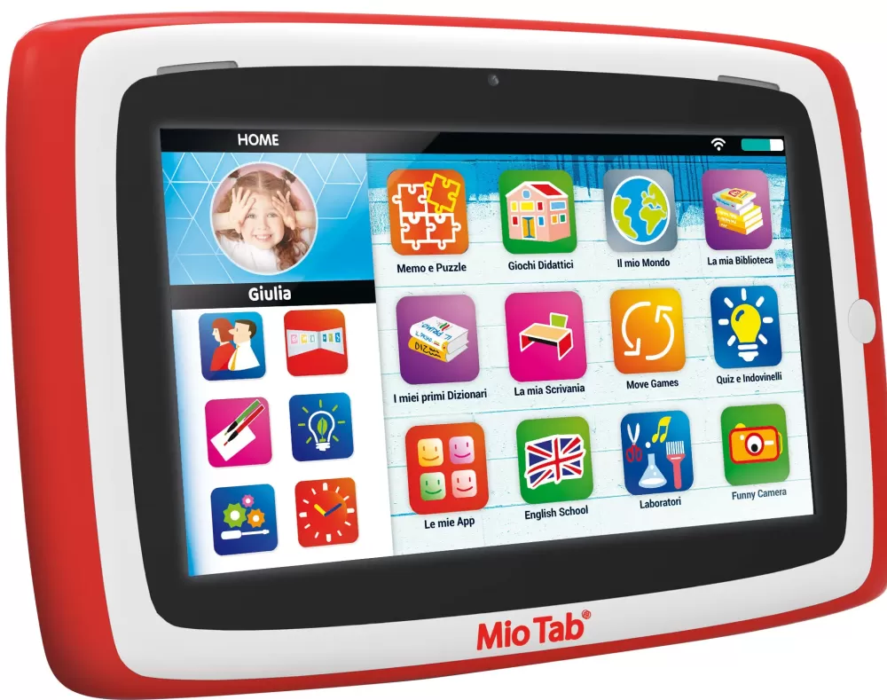 Hot Mio Tab 7" Smart Kid Tablet E Giochi Interattivi