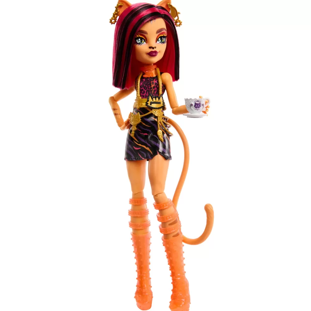 Best Sale Segreti Da Brivido Neon Frights Toralei Stripe, Playset Con Bambola, Abiti E Armadietto Per I Look Fashion Dolls