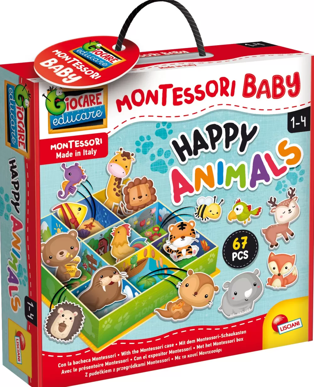 Fashion Montessori Baby Happy Animals Primi Apprendimenti