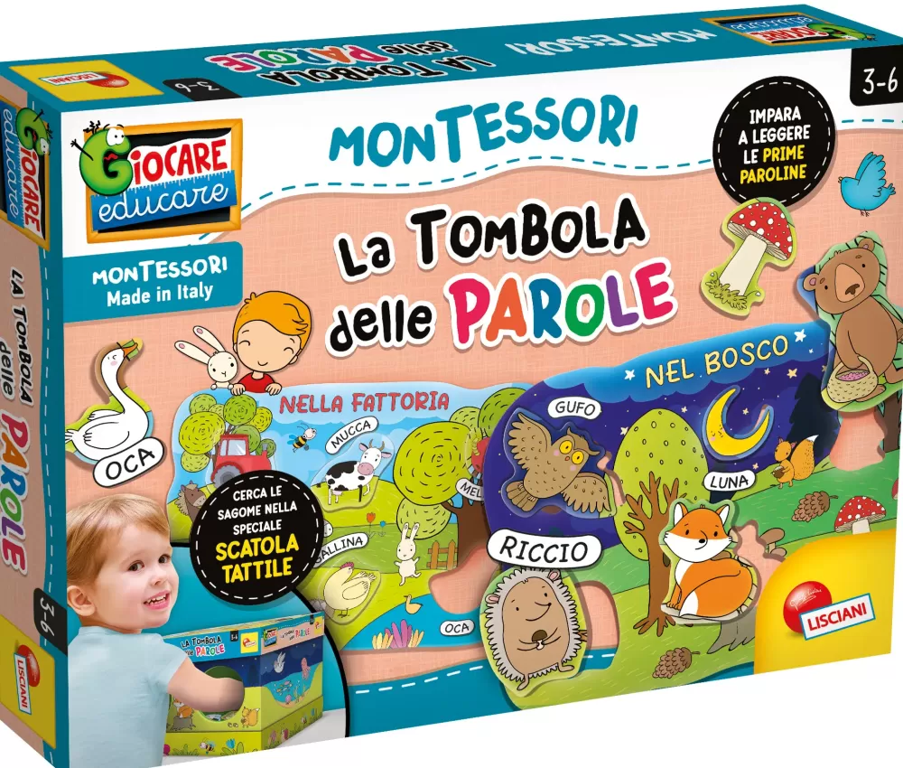 Online Montessori La Tombola Delle Parole Primi Apprendimenti