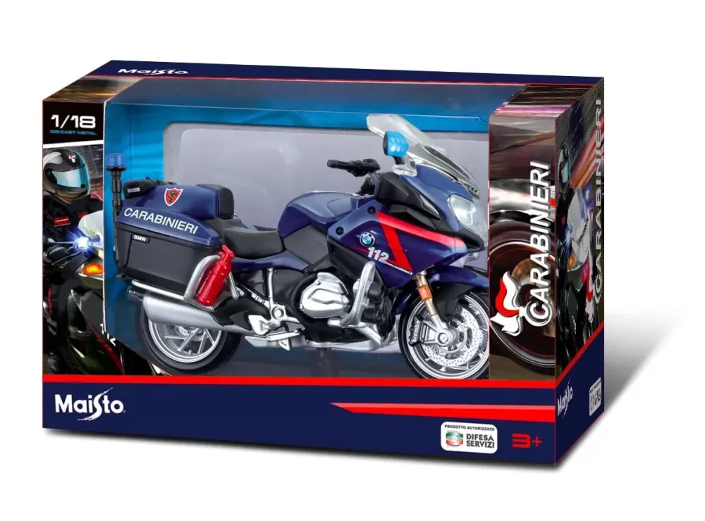 Flash Sale Moto Bmw R 1200 Rt Con Licenza Carabinieri 1:18 Modellini Veicoli In Scala