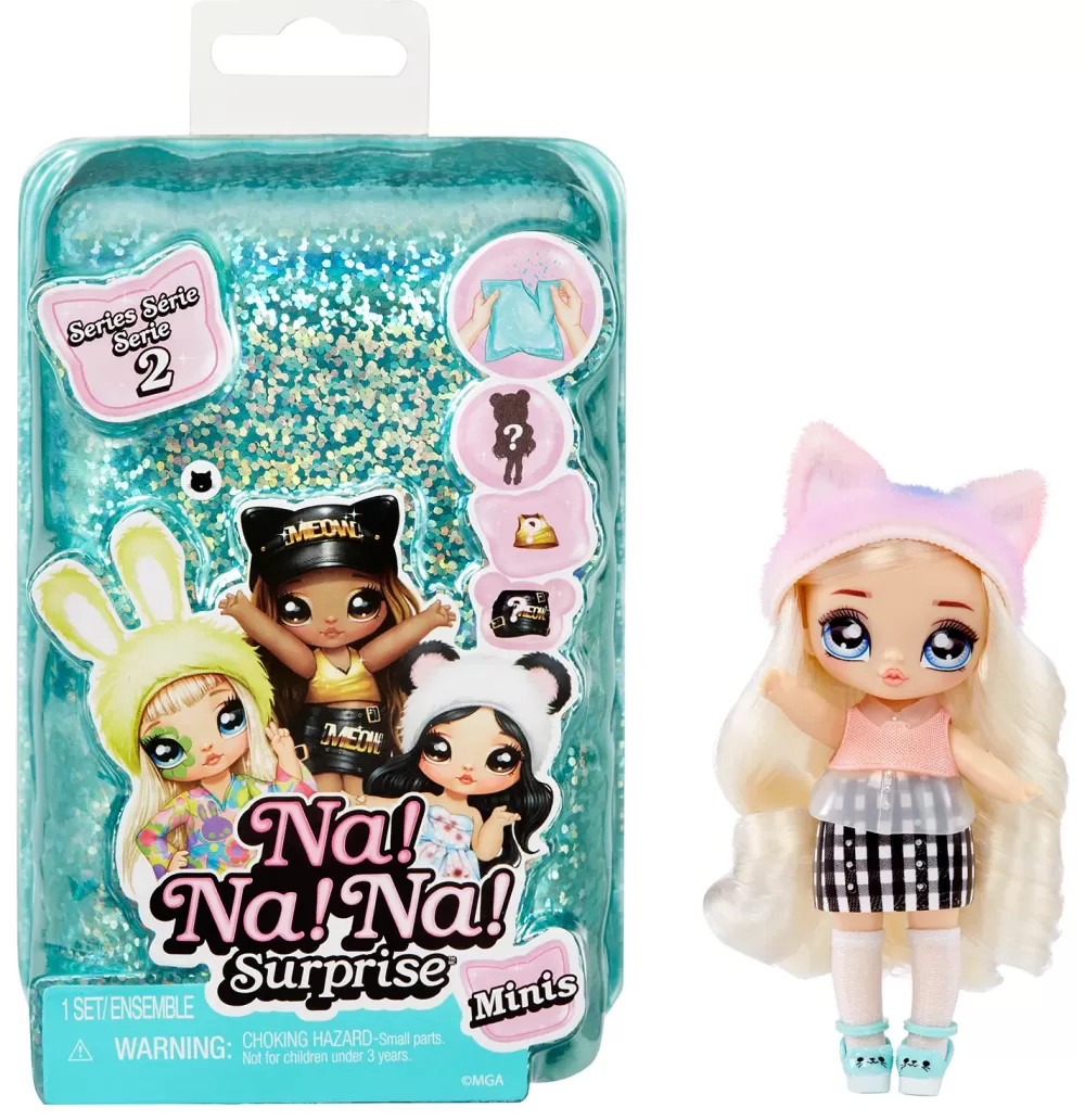 Flash Sale Minis Serie 2 Bambola Fashion Alta 10 Cm Pacco Misterioso Con Coriandoli Include Bambola Snodata, Vestito E Scarpe Fashion Dolls
