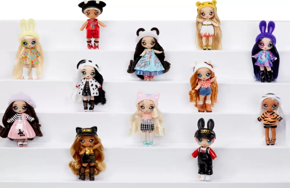 Flash Sale Minis Serie 2 Bambola Fashion Alta 10 Cm Pacco Misterioso Con Coriandoli Include Bambola Snodata, Vestito E Scarpe Fashion Dolls