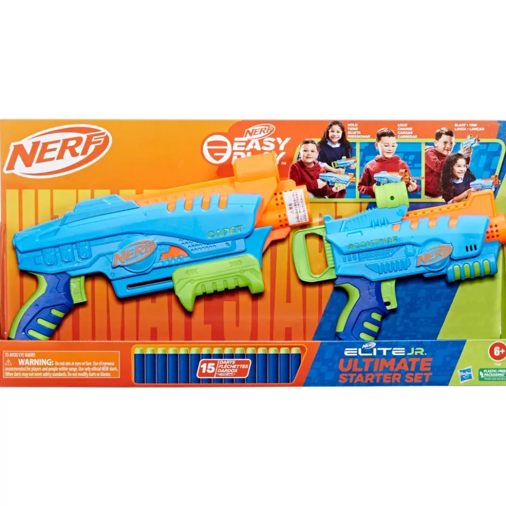 Discount Elite Junior Set Ultimate Starter, 2 Blaster, 15 Dardi Elite Giochi Di Abilita E Sport
