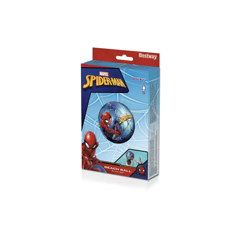 Fashion Pallone Mare Marvel Spider-Man Cm. 51 Gonfiabili Per Bambini