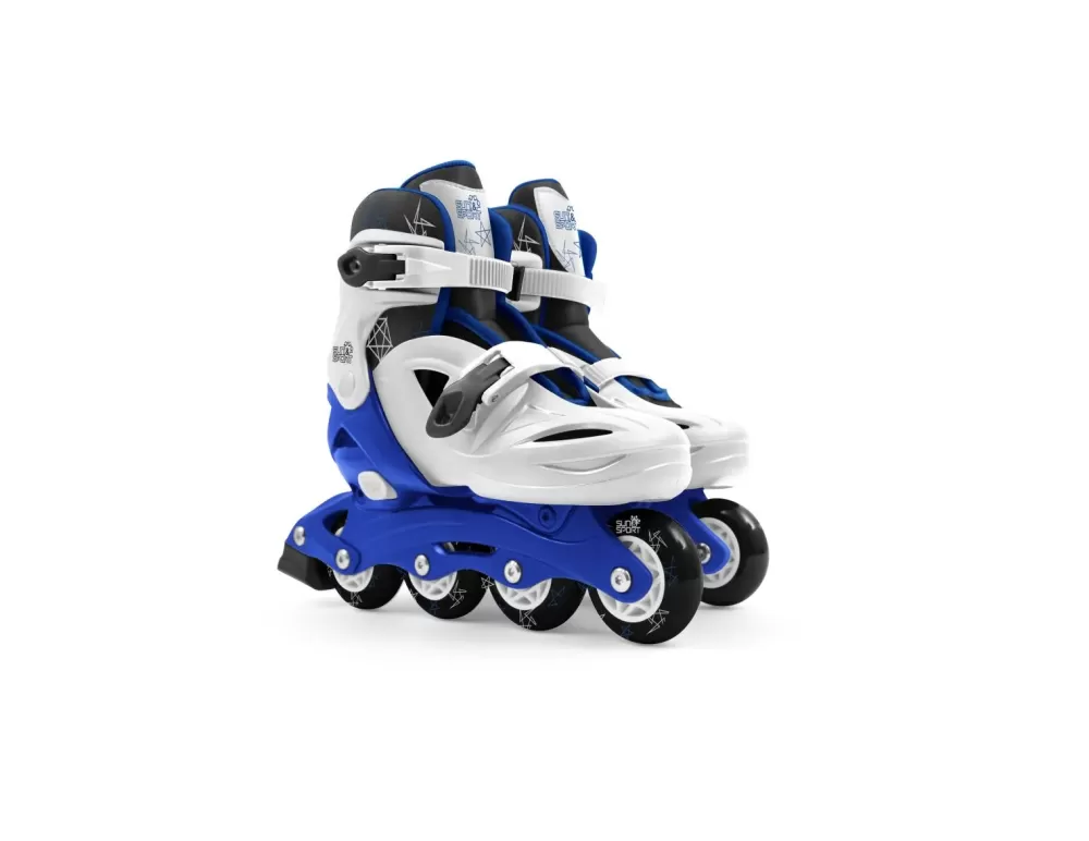 Discount Pattini A 4 Ruote Regolabili Con Freno Posteriore Taglia 36-40, Per Offrire Sicurezza E Comfort Mentre Si Sfreccia Disponibile In Blu E Rosa Pattini E Skateboard