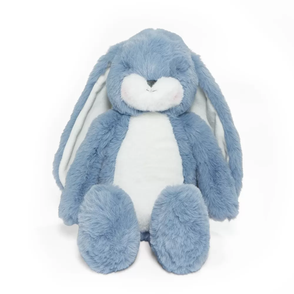 Fashion Peluche Little Nibble Spa Blue Bunny 30 Cm Peluche Tradizionali