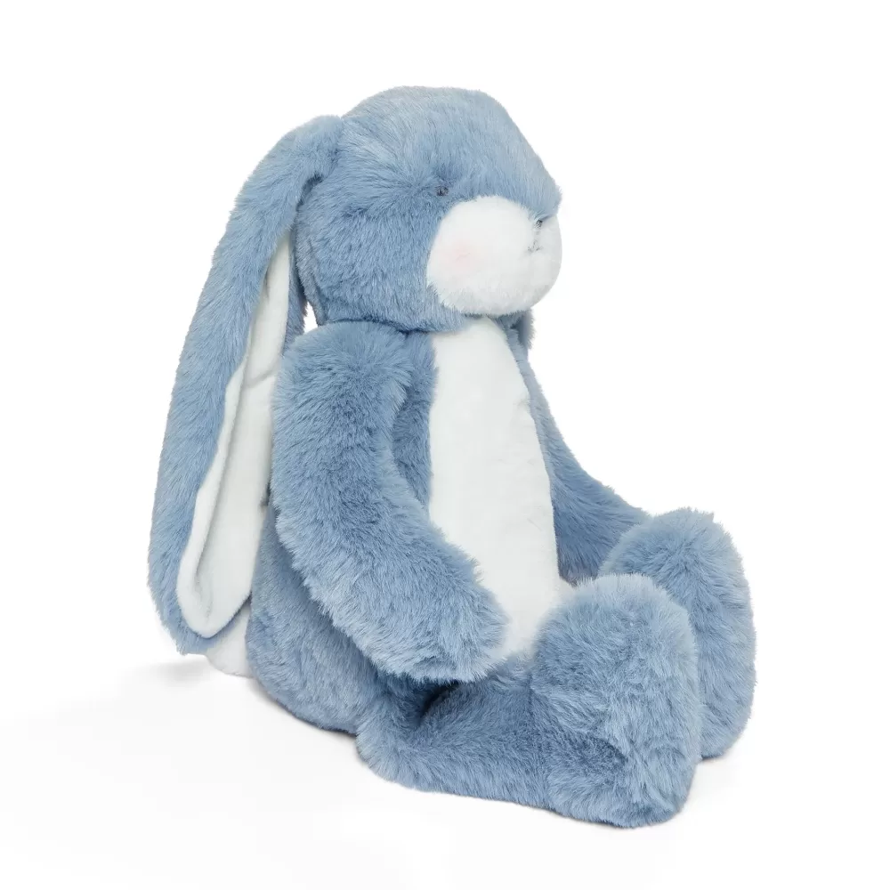 Fashion Peluche Little Nibble Spa Blue Bunny 30 Cm Peluche Tradizionali