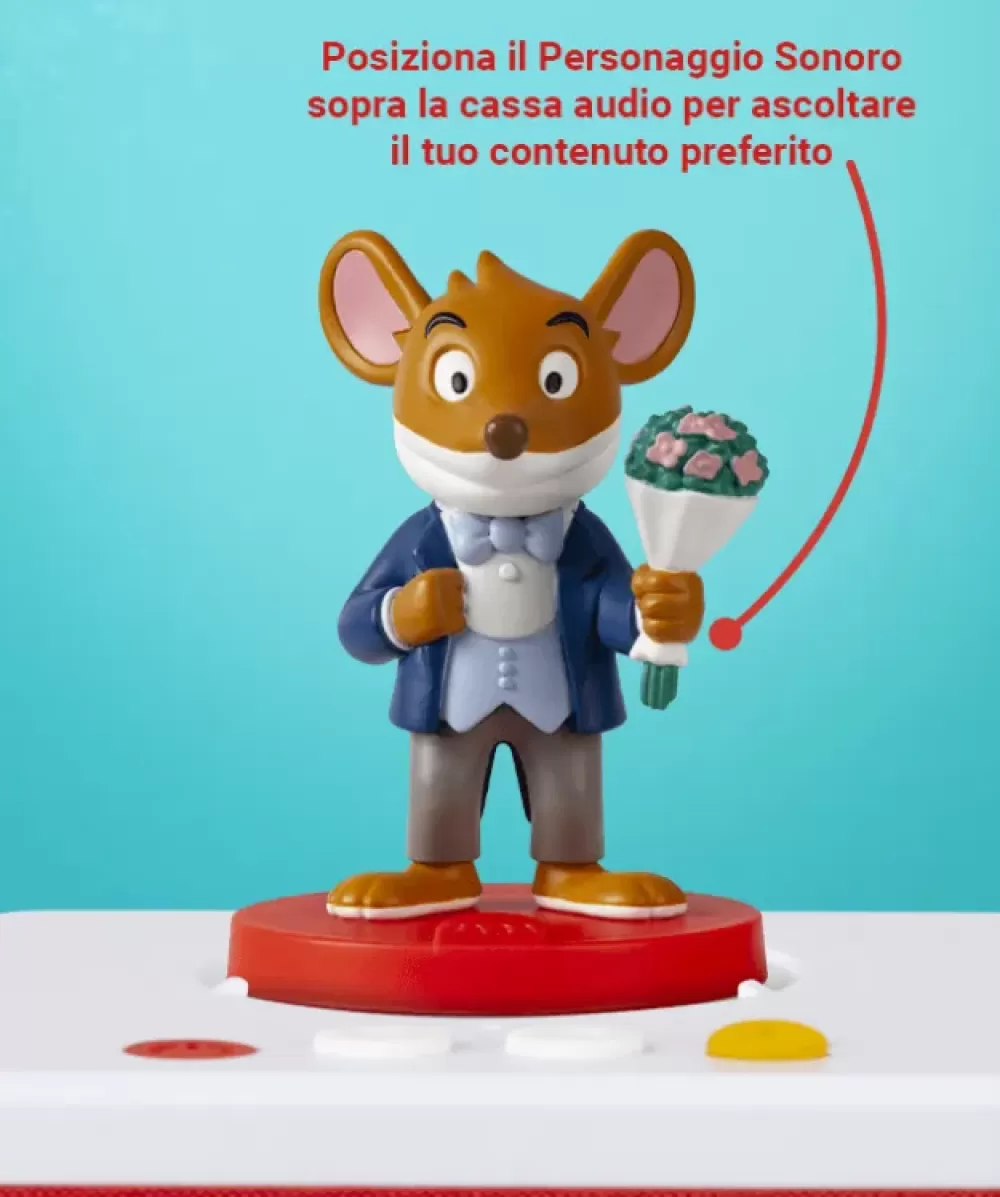 Cheap Personaggio Sonoro Geronimo L'Amore E' Come Il Formaggio Raccontastorie