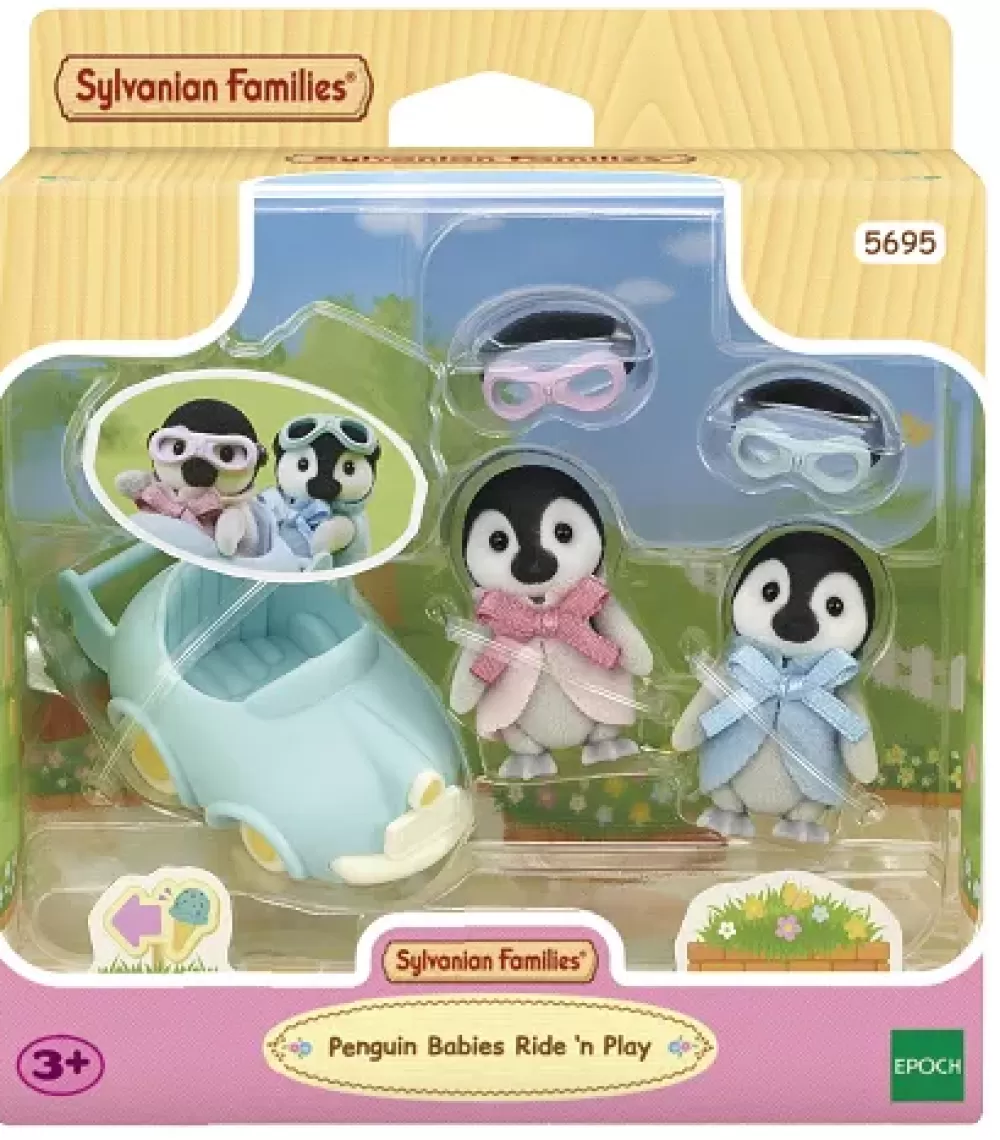 Outlet Pinguini Con Auto Personaggi E Playset Del Meraviglioso Mondo Mini Dolls