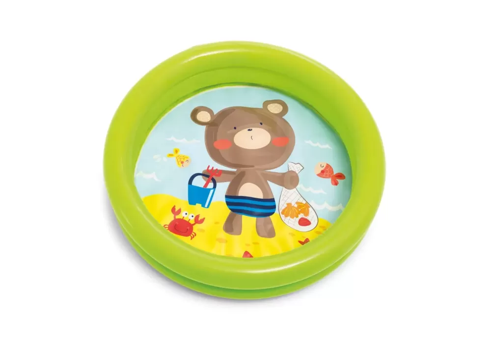 Best Piscina Baby Fondo Animaletti Cm 61 15 I.36 Gonfiabili Per Bambini