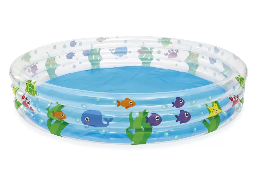 Fashion Piscina Deep Dive A 3 Anelli Cm. 183 33 Gonfiabili Per Bambini