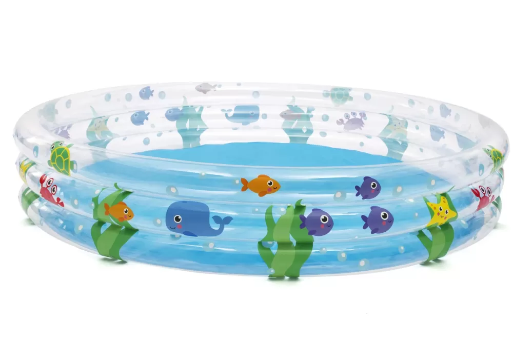 Fashion Piscina Deep Dive A 3 Anelli Cm. 183 33 Gonfiabili Per Bambini