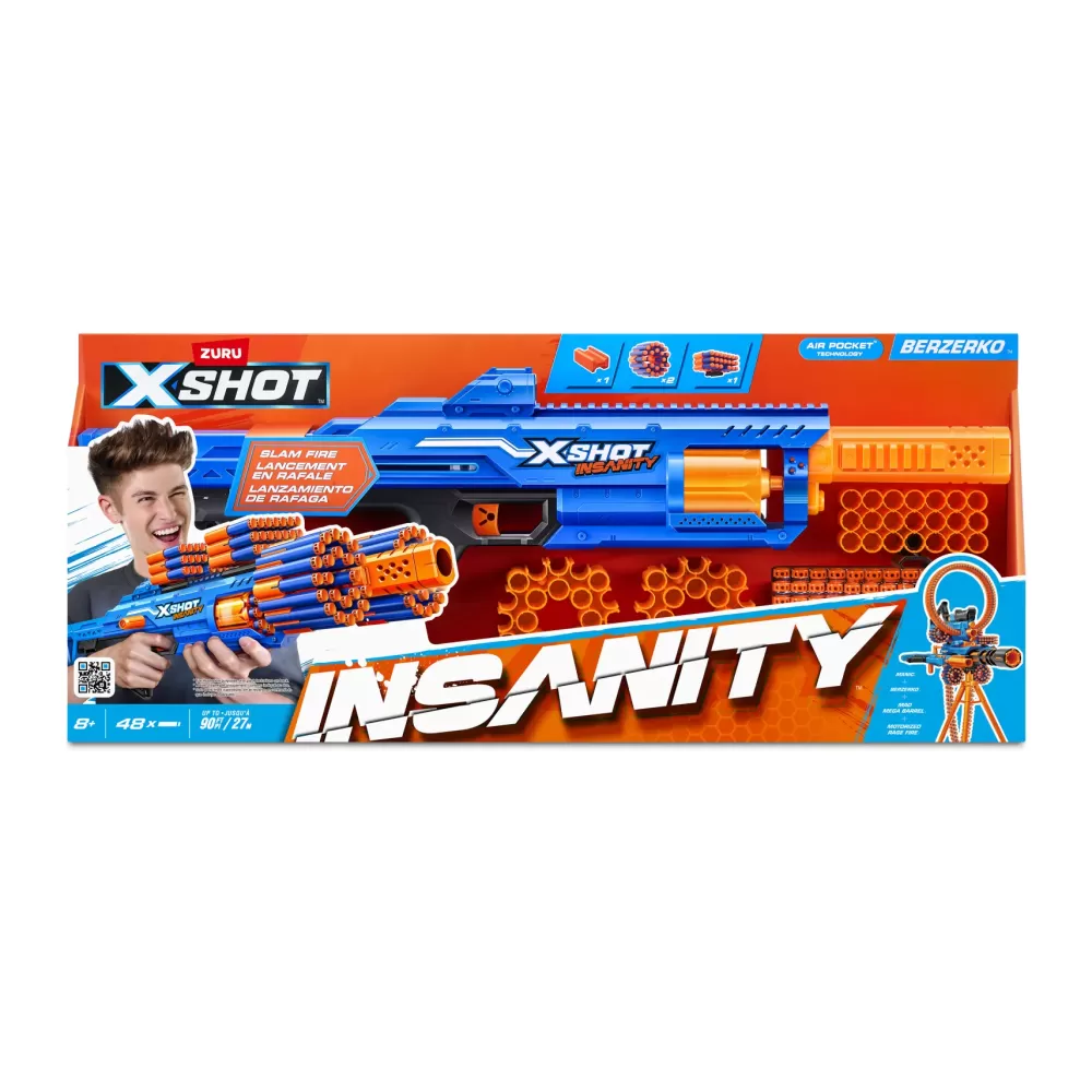 Online Pistola Xshot Insanity Berzerko (48 Dardi) Giochi Di Abilita E Sport