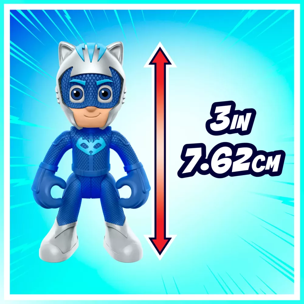 New Super Pigiamini, Playset Pj Power Q, Set Del Quartier Generale Dei Superpigiamini Con Auto E Action Figure, Giocattoli A Tema Supereroi Per Bambini E Bambine Dai 3 Anni In Su Mondi Immaginari