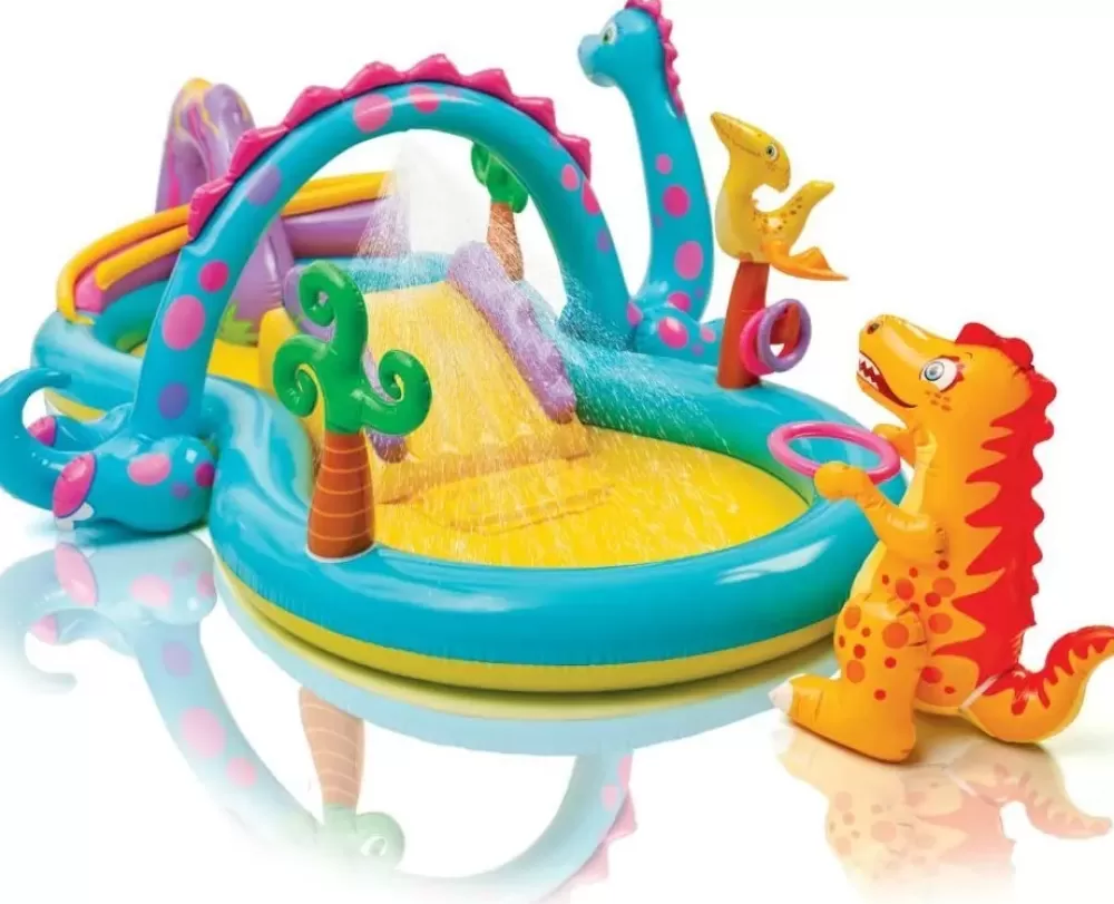 Best Sale Playcenter Dinosauri Cm 333X229X112 Gonfiabili Per Bambini