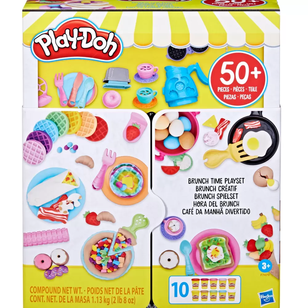 Hot , Brunch Set, Playset Cucina Con Set Di Accessori Plastilina E Pasta Modellabile