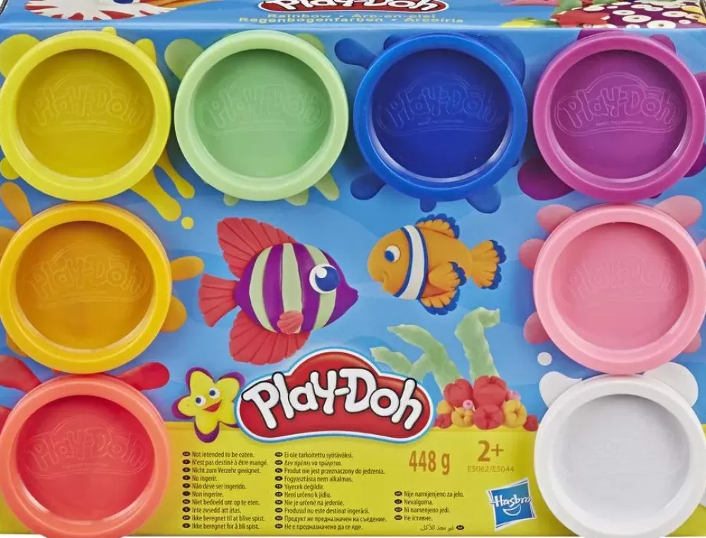 Flash Sale Confezione Da 8 Vasetti Di Pasta Da Modellare Plastilina E Pasta Modellabile