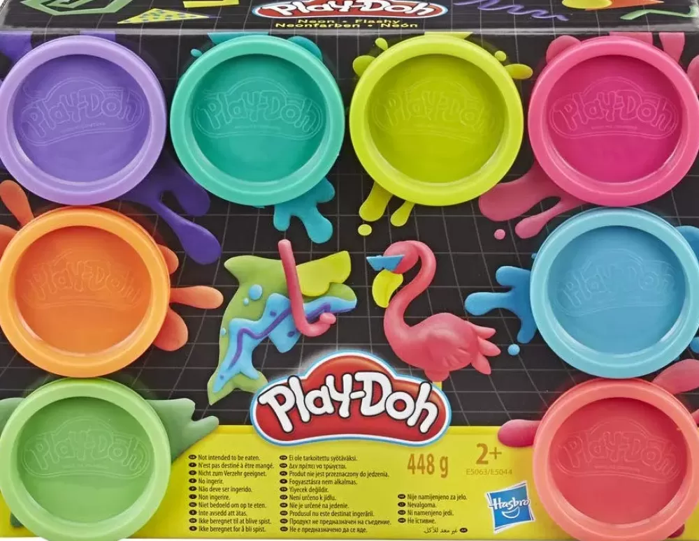 Flash Sale Confezione Da 8 Vasetti Di Pasta Da Modellare Plastilina E Pasta Modellabile