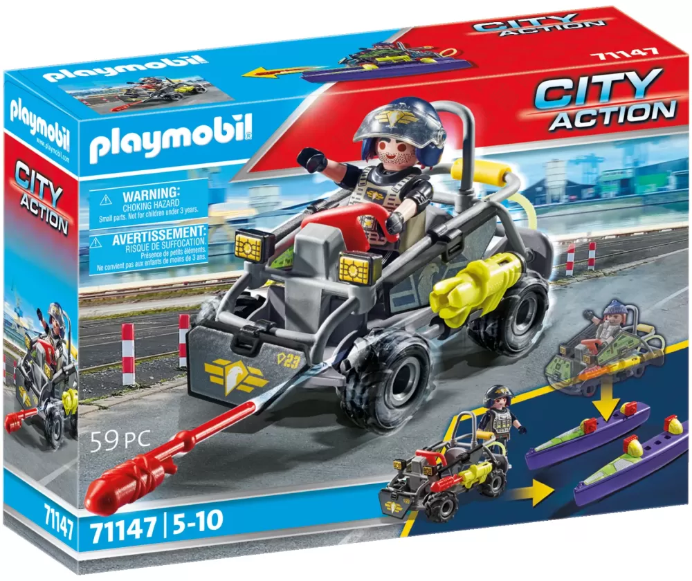 Flash Sale 71147 Unita' Speciale Quad Terra-Acqua Costruzioni Bambini