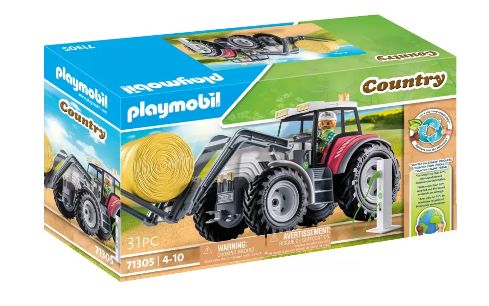 Discount 71305 Trattore Con Accessori Per Bambini Dai 4 Anni Costruzioni Bambini