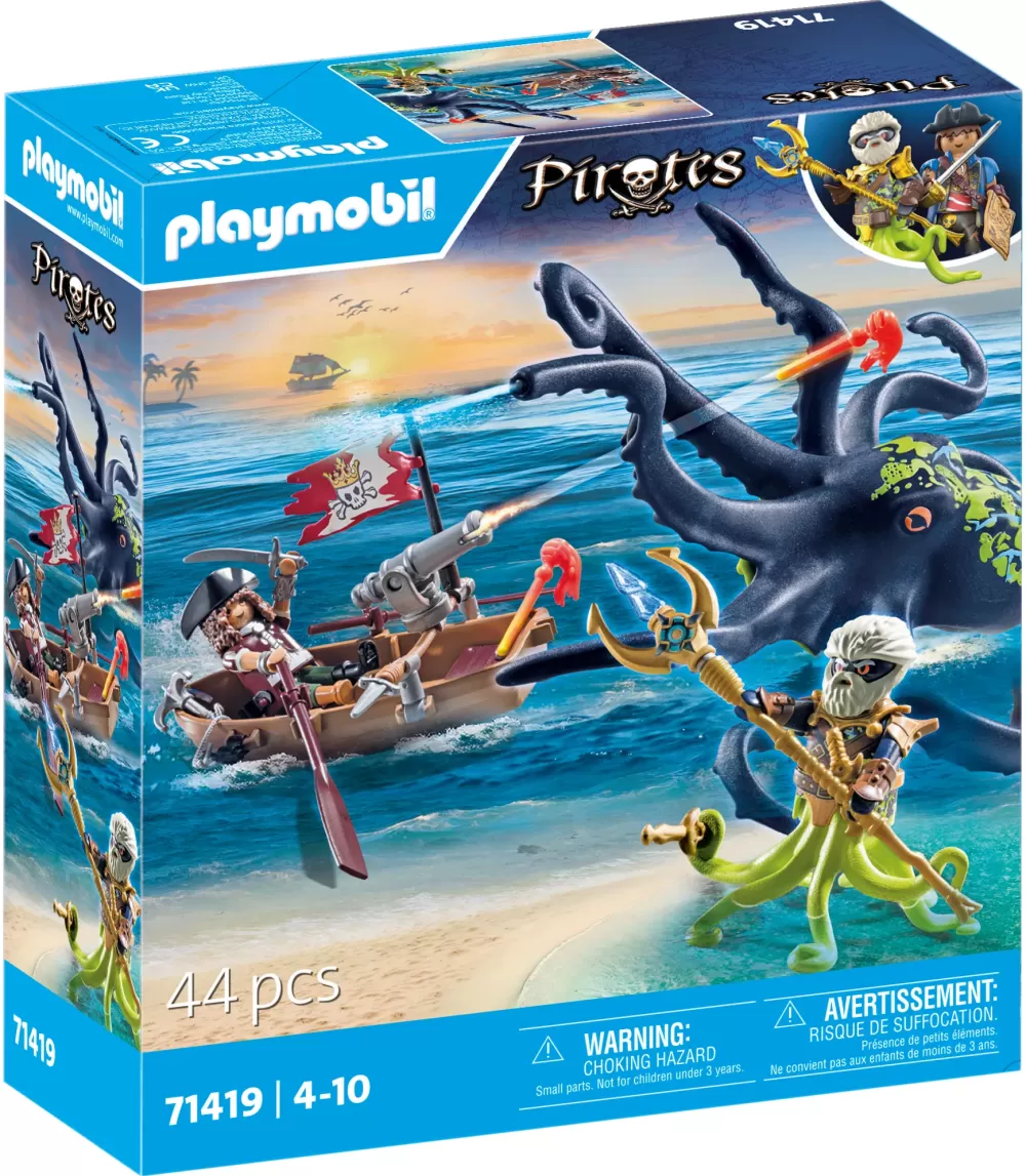 Best Sale 71419 Pirata Con Piovra Gigante Per Bambini Dai 4 Anni Costruzioni Bambini