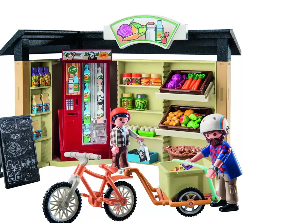 Hot Country 71250 Bottega Agricola Aperta 24 Ore Su 24 Per Bambini Dai 4 Anni In Su Set Costruzioni