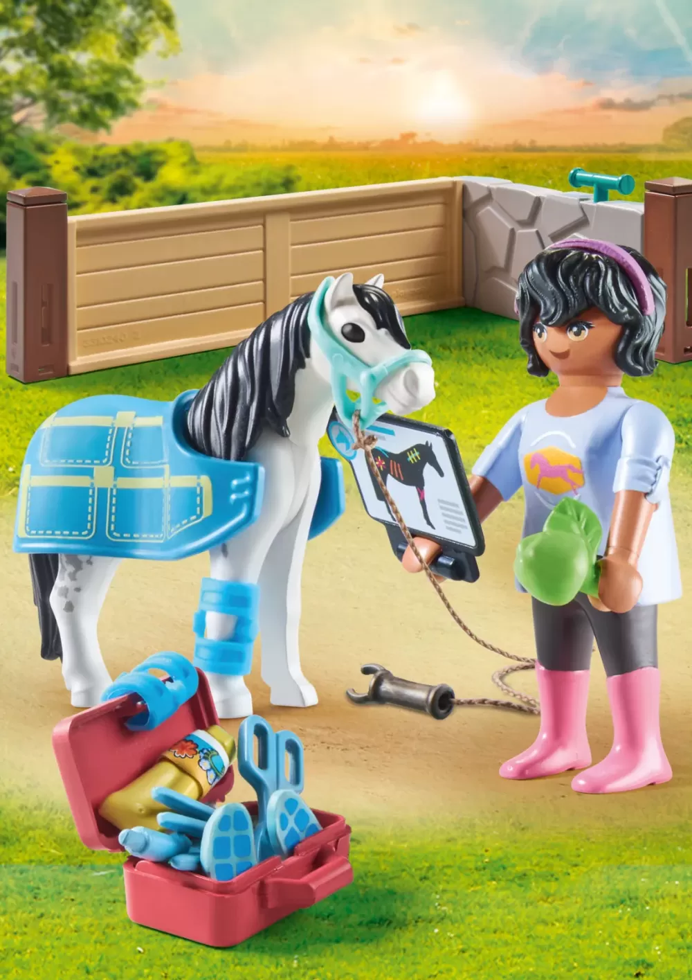 Cheap Horse Of Waterfall 71497 Veterinaria Dei Cavalli Per Bambini Dai 4 Anni Costruzioni Bambini