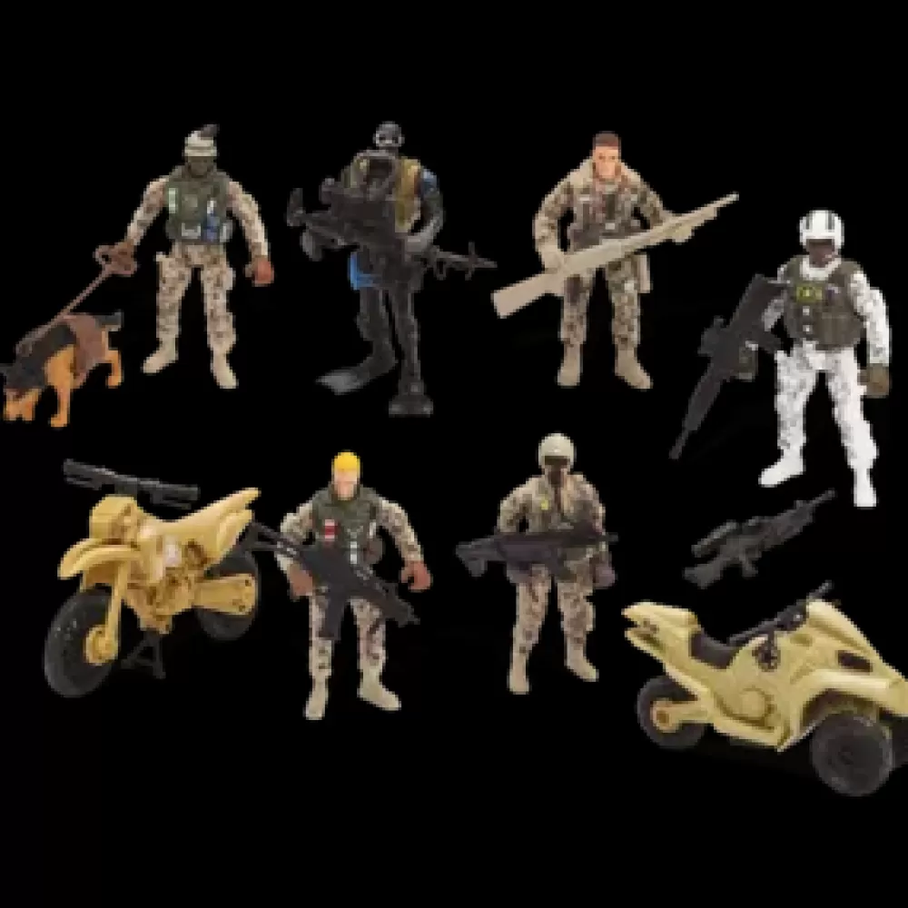 Discount Playset Team Patrol Action Figures