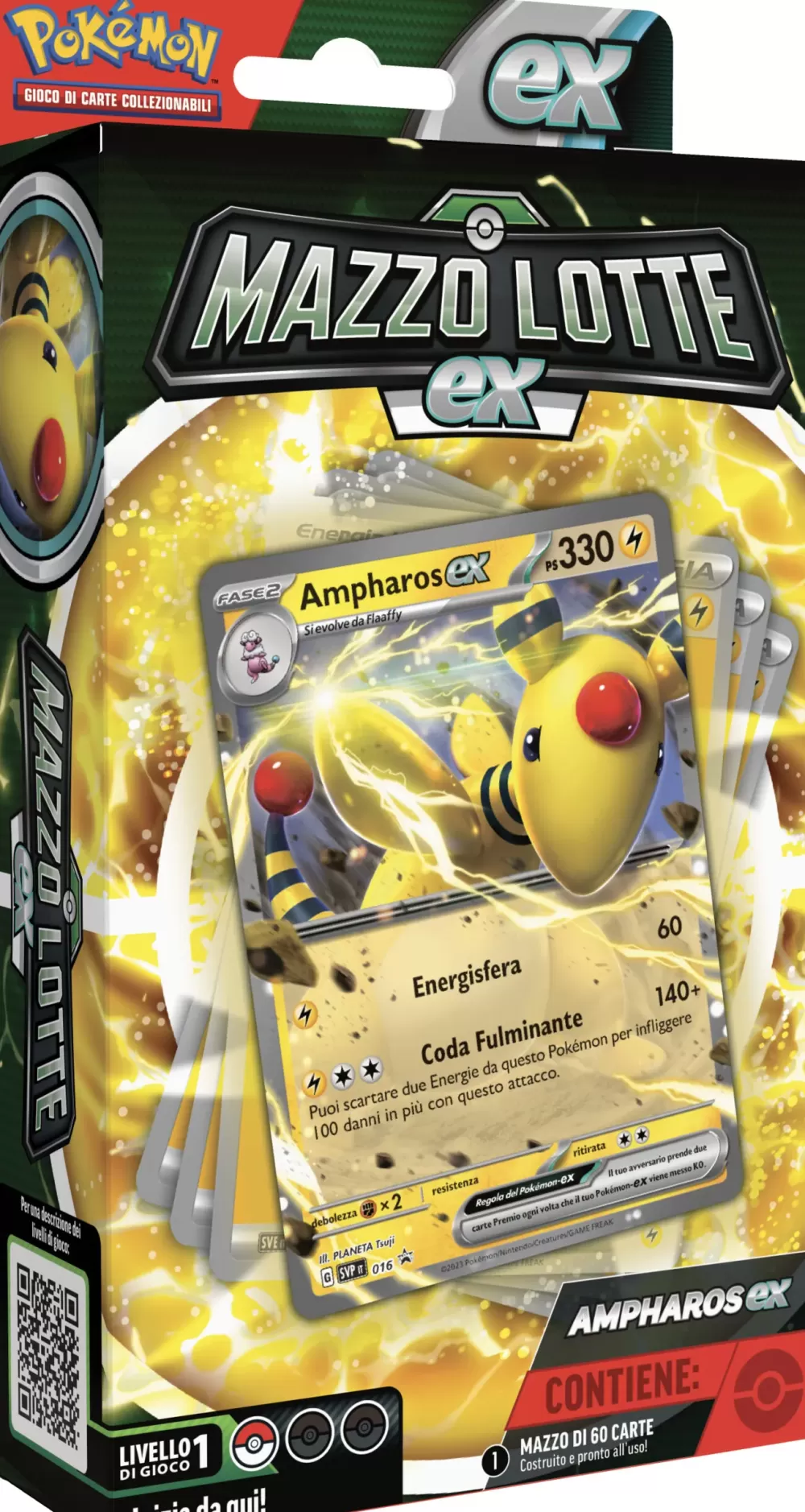 Best Mazzo Lotte Ex Ampharos-Ex / Lucario-Ex Giochi Di Carte