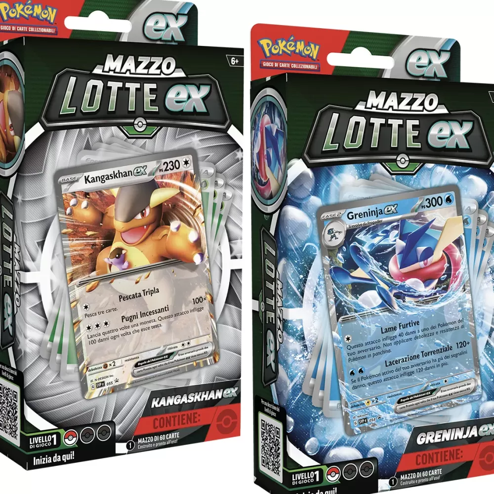 Store Mazzo Lotte Ex Kangaskhan E Greninja Giochi Di Carte