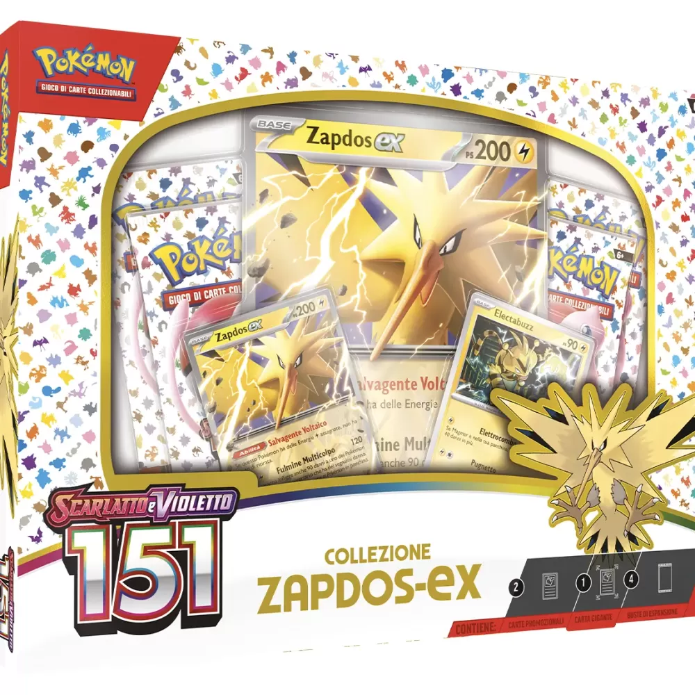 Outlet Scarlatto E Violetto 151 Collezione Zapdos Ex Giochi Di Carte