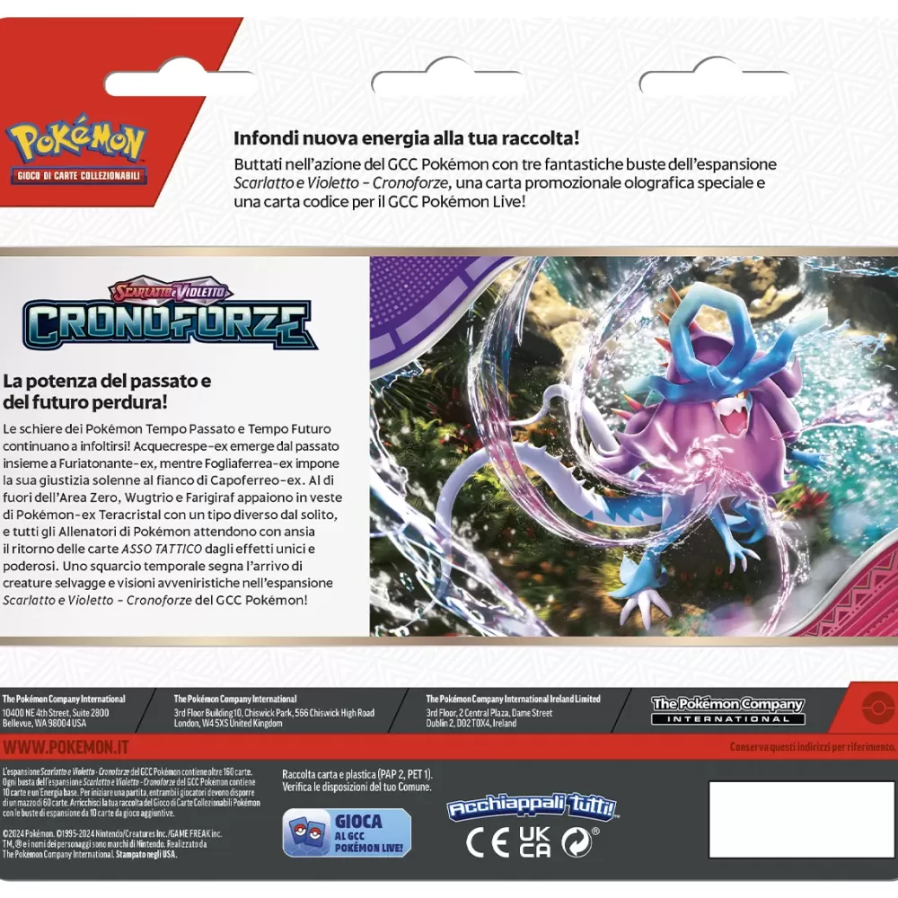 Cheap Scarlatto E Violetto Cronoforze Blister 3 Pack Giochi Di Carte