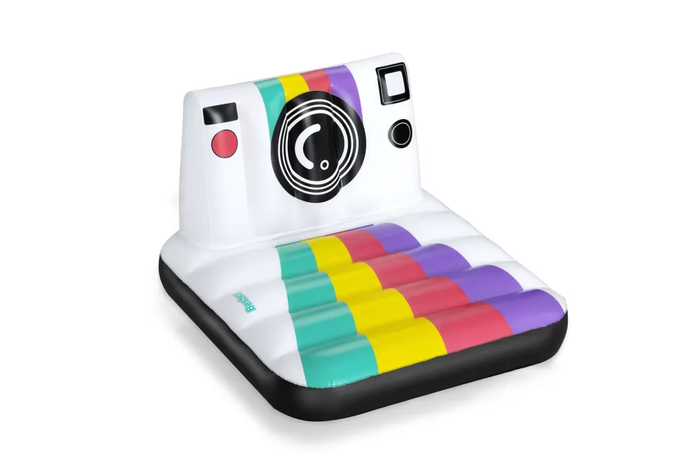 Flash Sale Poltrona Fashion Polaroid Vintage Cm. 127 102 Gonfiabili Per Bambini
