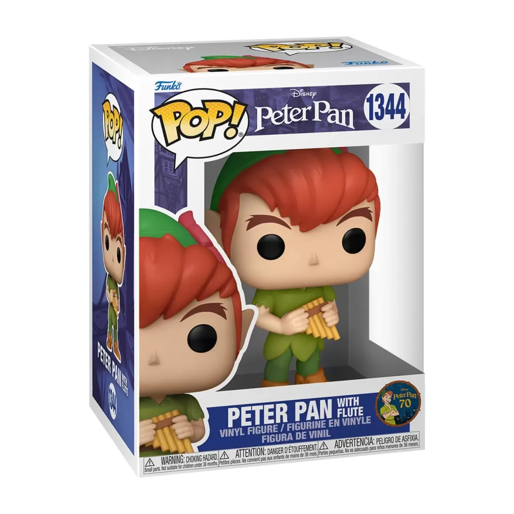 Fashion Pop Disney: Peter Pan70Th- Peter W/Flute Action Figures