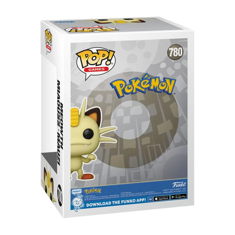 Best Pop Games: Pokemon- Meowth(Emea) Action Figures