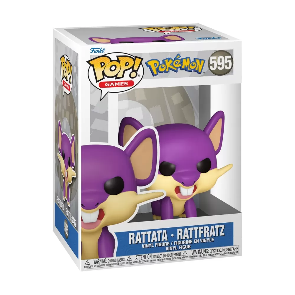 Online Pop Games: Pokemon- Rattata(Emea) Action Figures