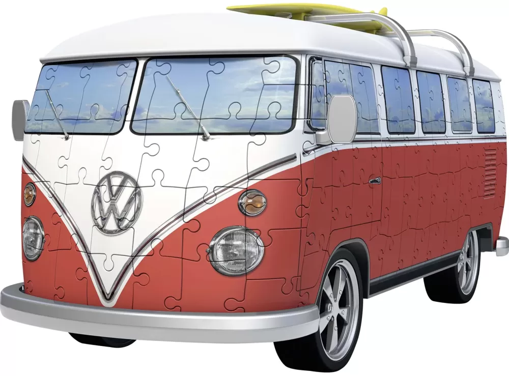 Discount Camper Volkswagen T1, 162 Pezzi, 8+ Anni Puzzle 3D