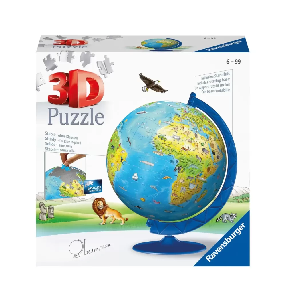 Best Sale Globo, 180 Pezzi, 6+ Anni Puzzle 3D