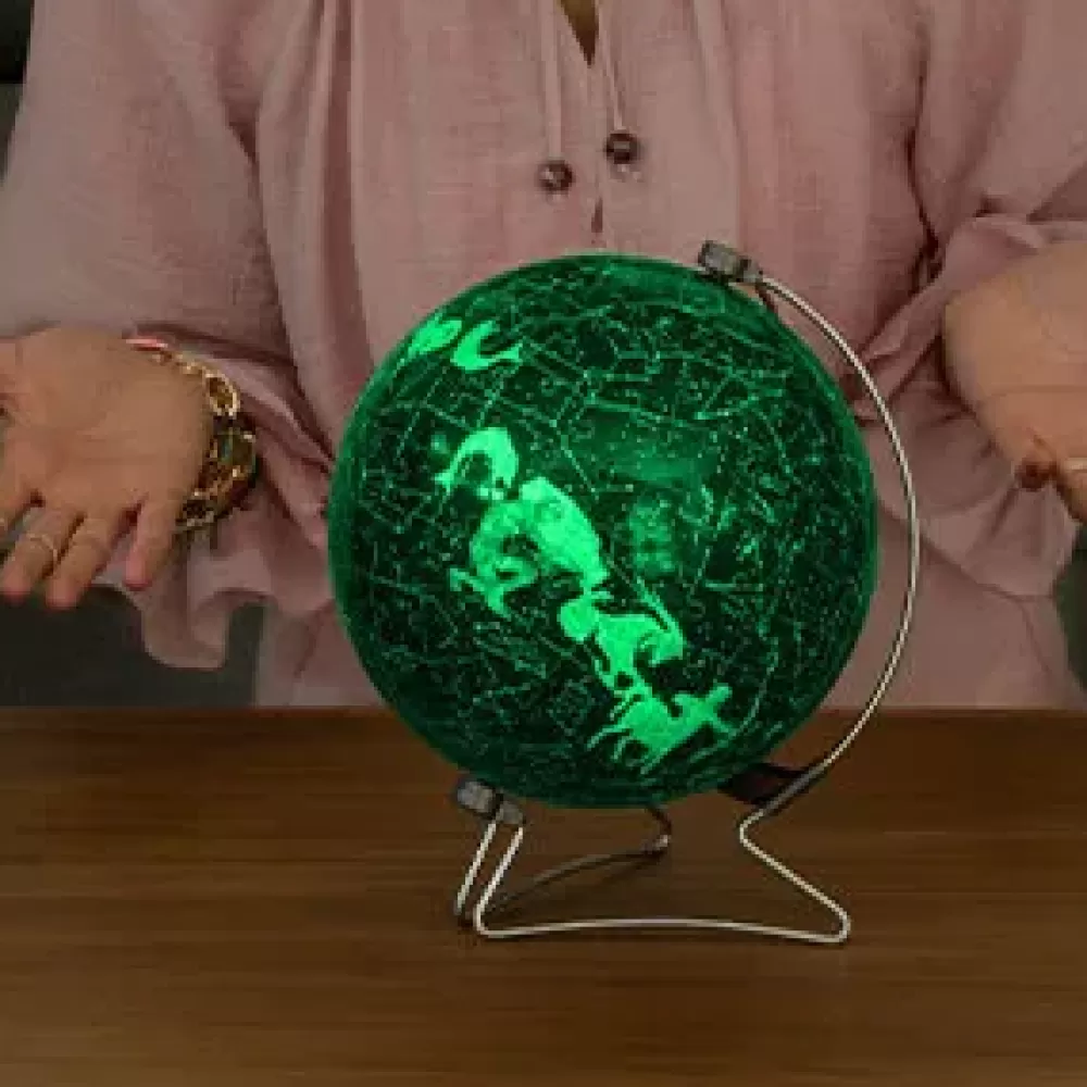 New Globo Glow In The Dark Costellazioni, Impara Al Geografia In Inglese, 180 Pezzi, 6+ Anni Puzzle 3D