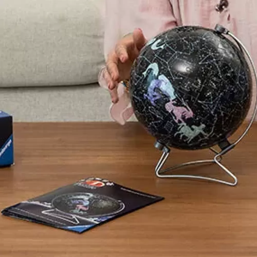 New Globo Glow In The Dark Costellazioni, Impara Al Geografia In Inglese, 180 Pezzi, 6+ Anni Puzzle 3D