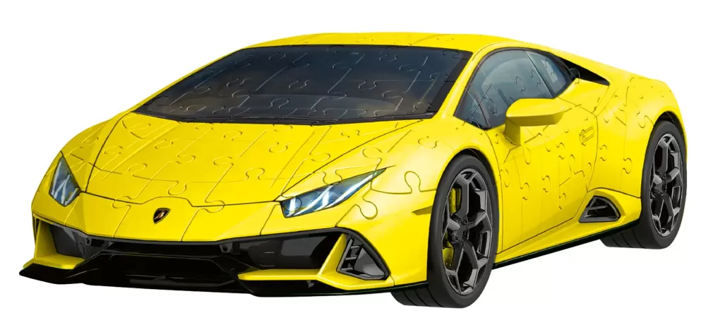 Shop Lamborghini Huracan Evo Gialla, 108 Pezzi, 8+ Anni Puzzle 3D
