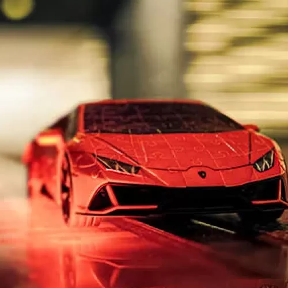 Sale Lamborghini Huracan Evo Verde, 108 Pezzi, 8+ Anni Puzzle 3D