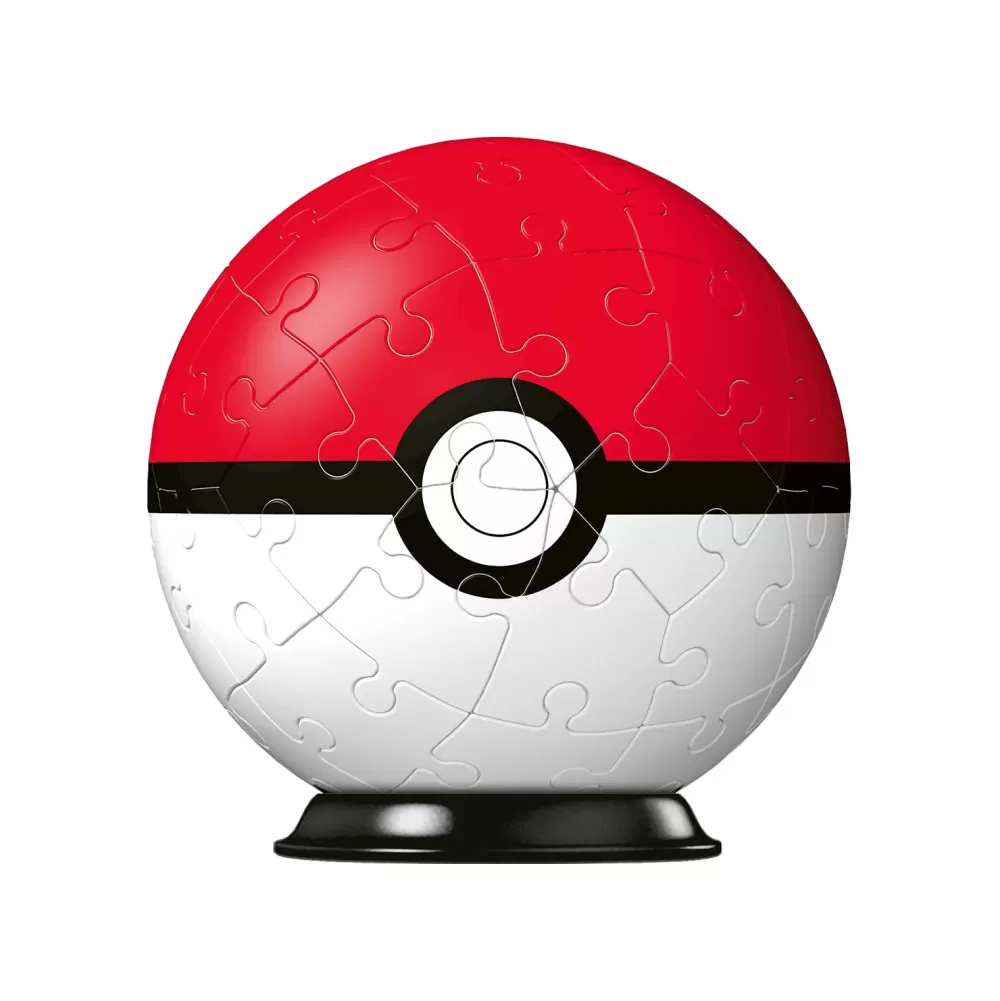 Fashion Ravensburger 3D Puzzle Pokeball Classica Rossa, 54 Pezzi, 6+ Anni Puzzle 3D