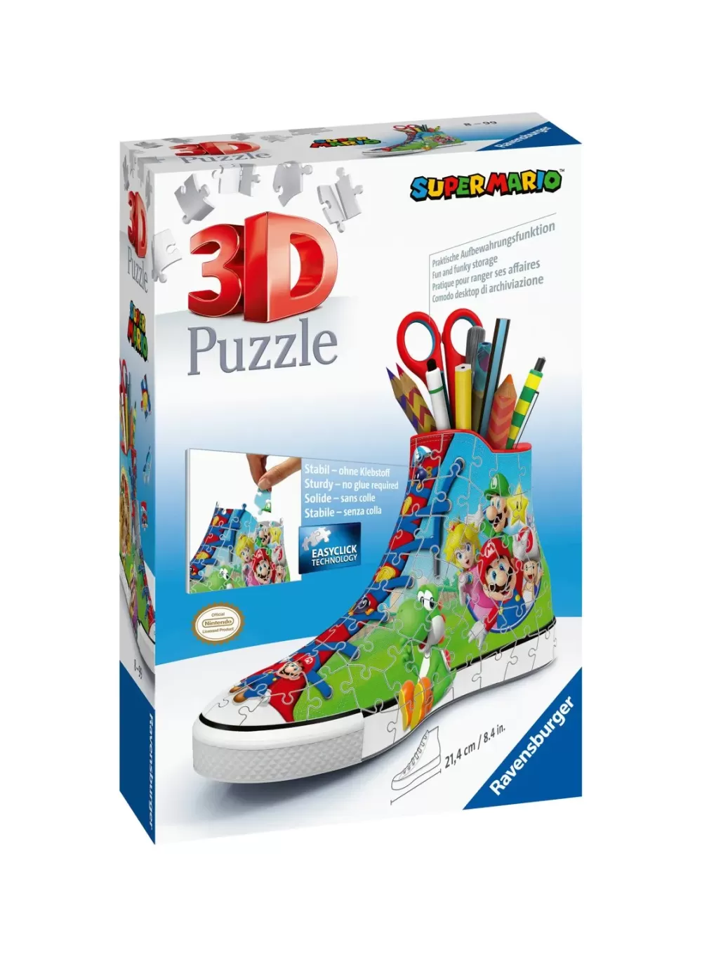 Best Sale Ravensburger 3D Puzzle Portapenne Sneaker Edition, 108 Pezzi, 8+ Anni Puzzle 3D