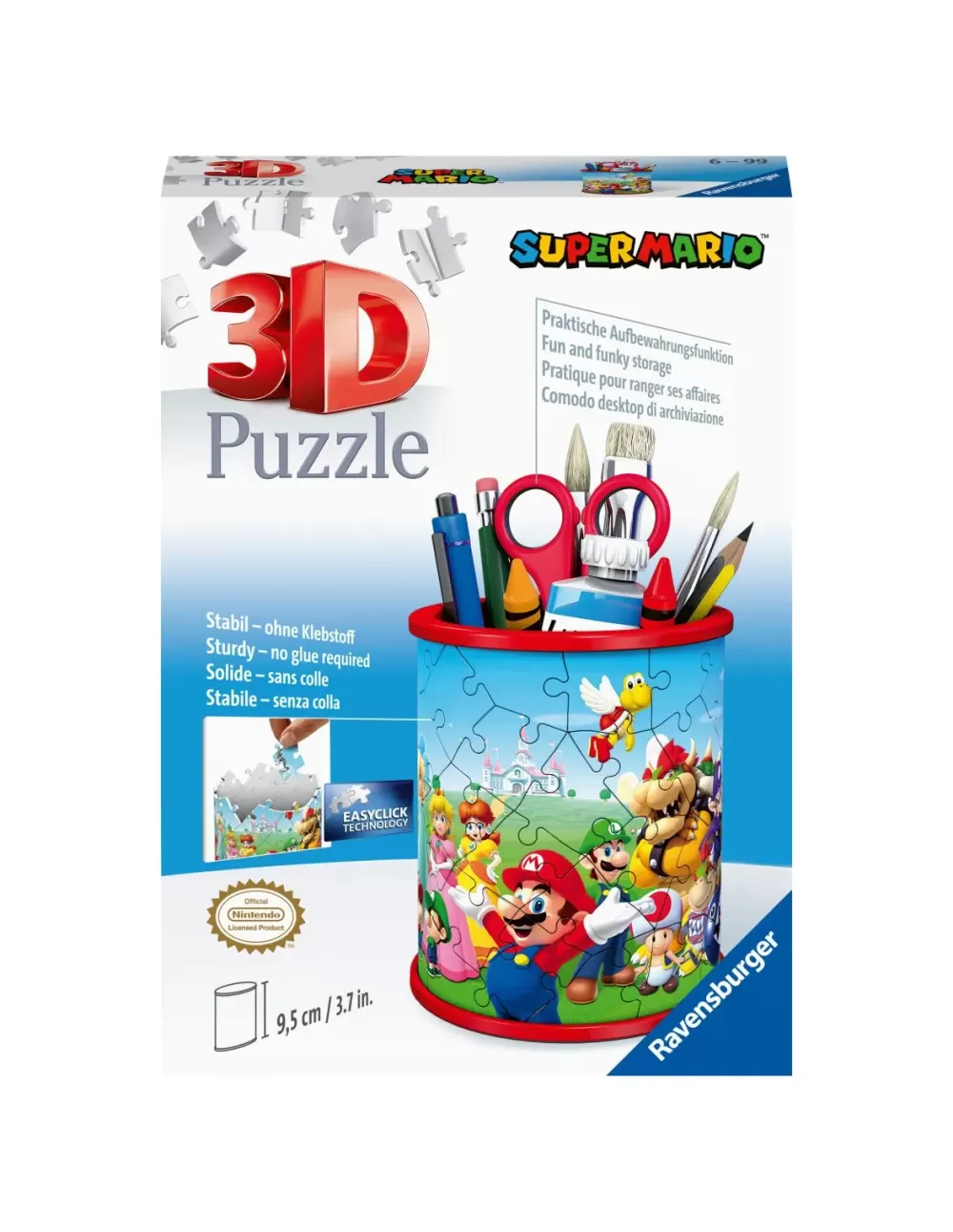 Hot Ravensburger 3D Puzzle Portapenne , 54 Pezzi, 6+ Anni Puzzle 3D