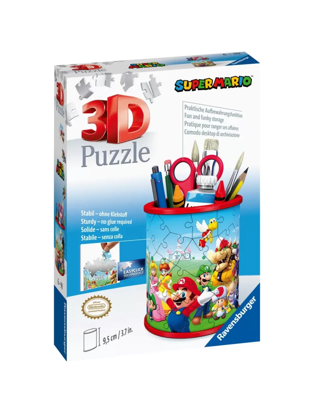Hot Ravensburger 3D Puzzle Portapenne , 54 Pezzi, 6+ Anni Puzzle 3D
